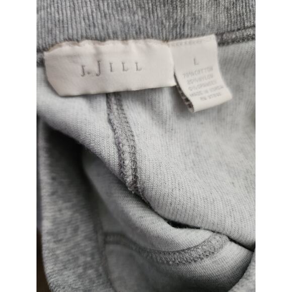 J.Jill Gray Soft Corduroy Maxi Elastic Waist Pull On Skirt Size Large - Picture 5 of 5